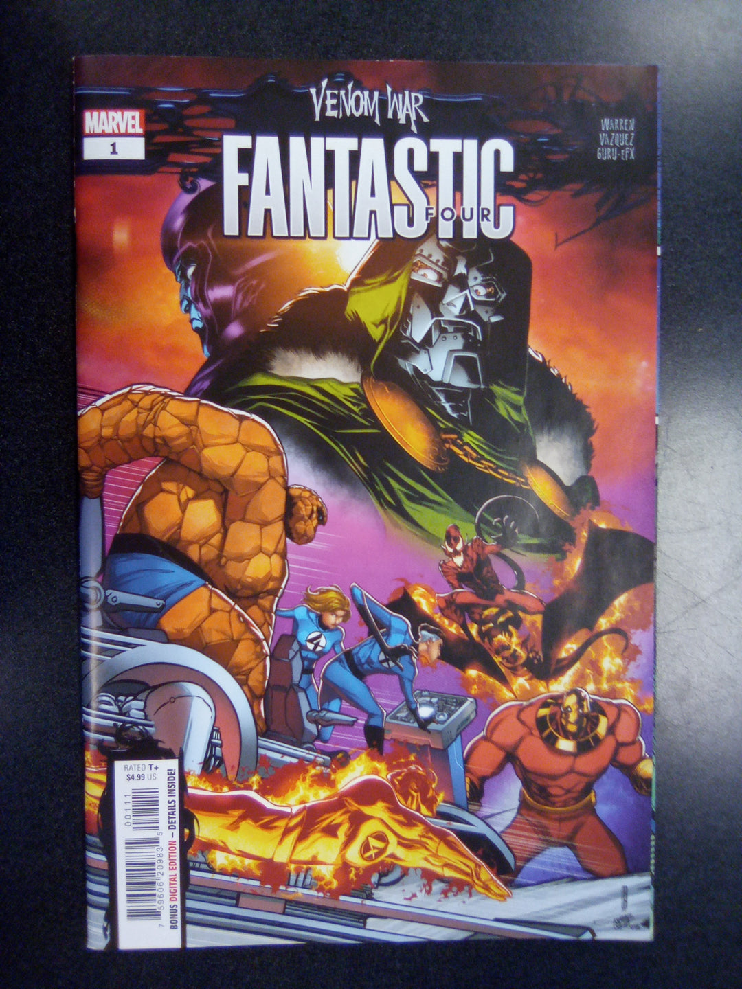 Venom War Fantastic Four #1 [Vw]