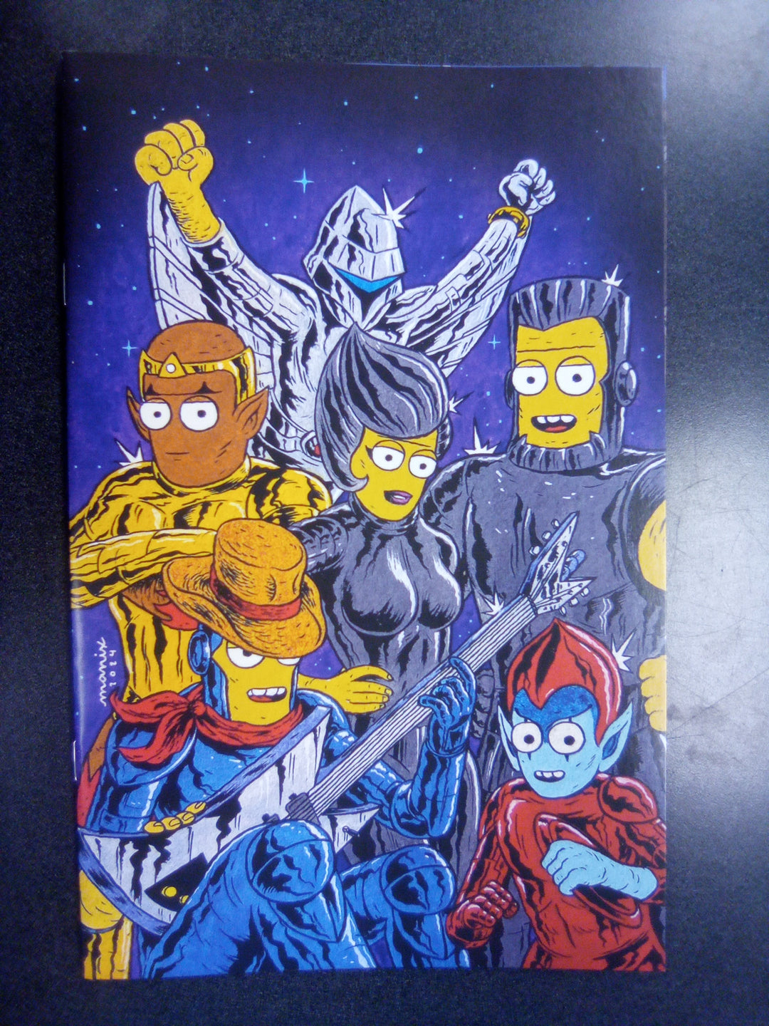 Silverhawks #1 Cover Y 1:25 Manix Virgin Variant