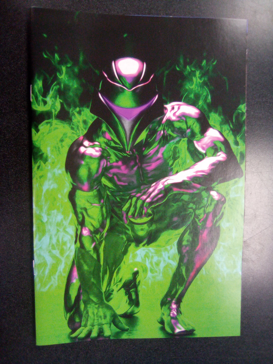 Silverhawks #1 Cover ZT 1:10 Spears Green Virgin Variant