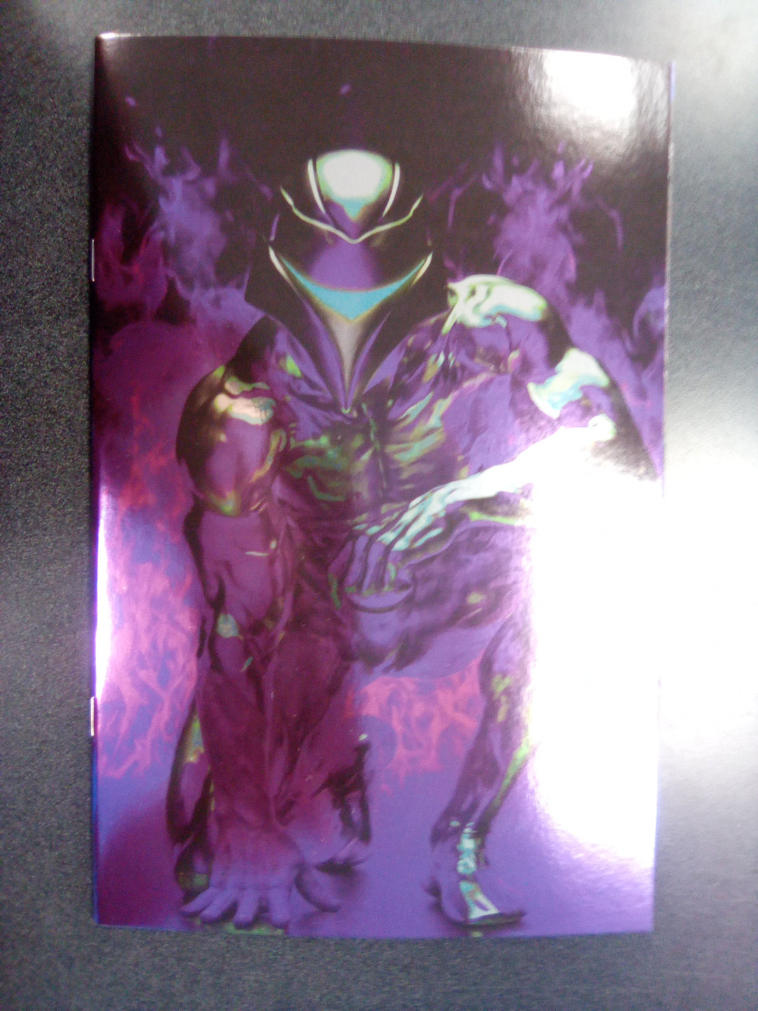 Silverhawks #1 Cover ZZ 1:20 Spears Purple Foil Vi Variant