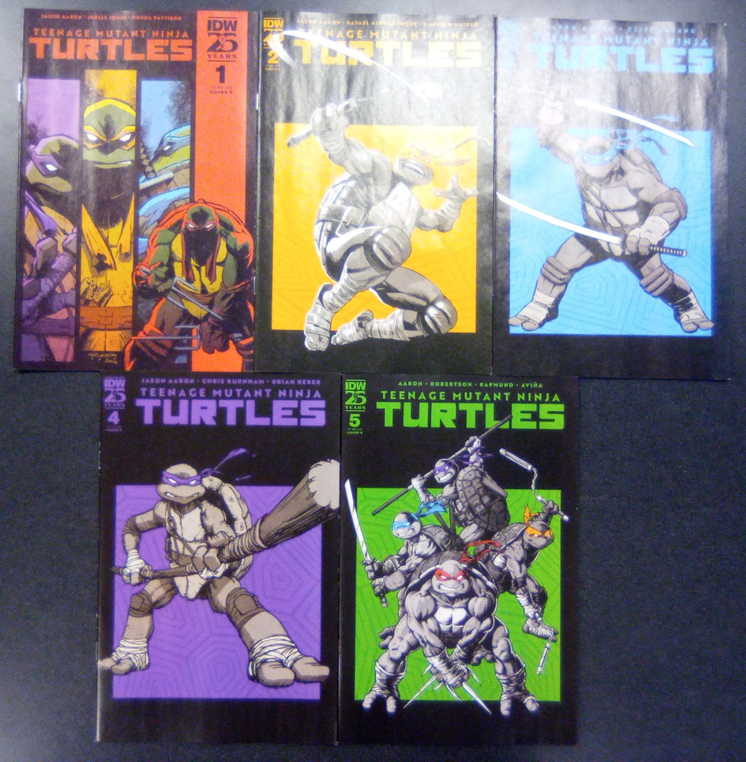 Teenage Mutant Ninja Turtles 2024 #1 - 5 Cover E Set