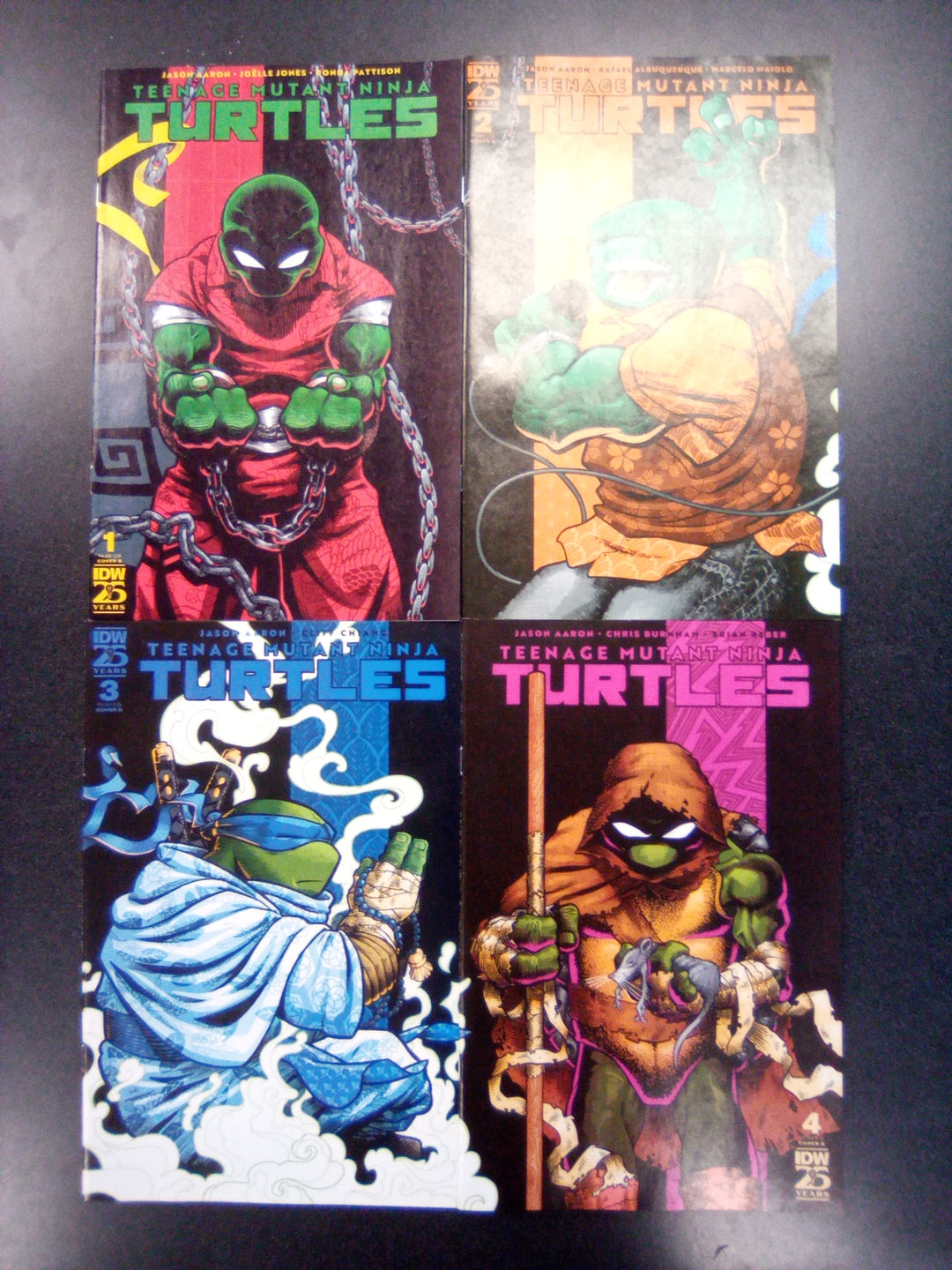 Teenage Mutant Ninja Turtles 2024 #1 - 4 Cover D Set