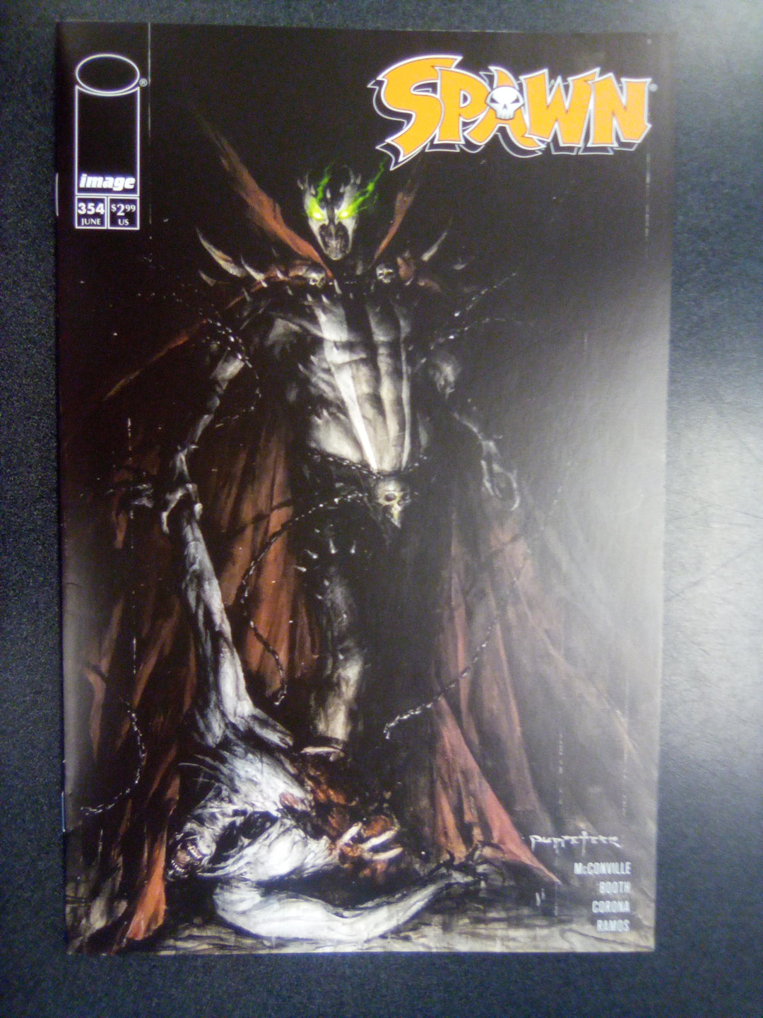 Spawn #354 Cover A Puppeteer Lee