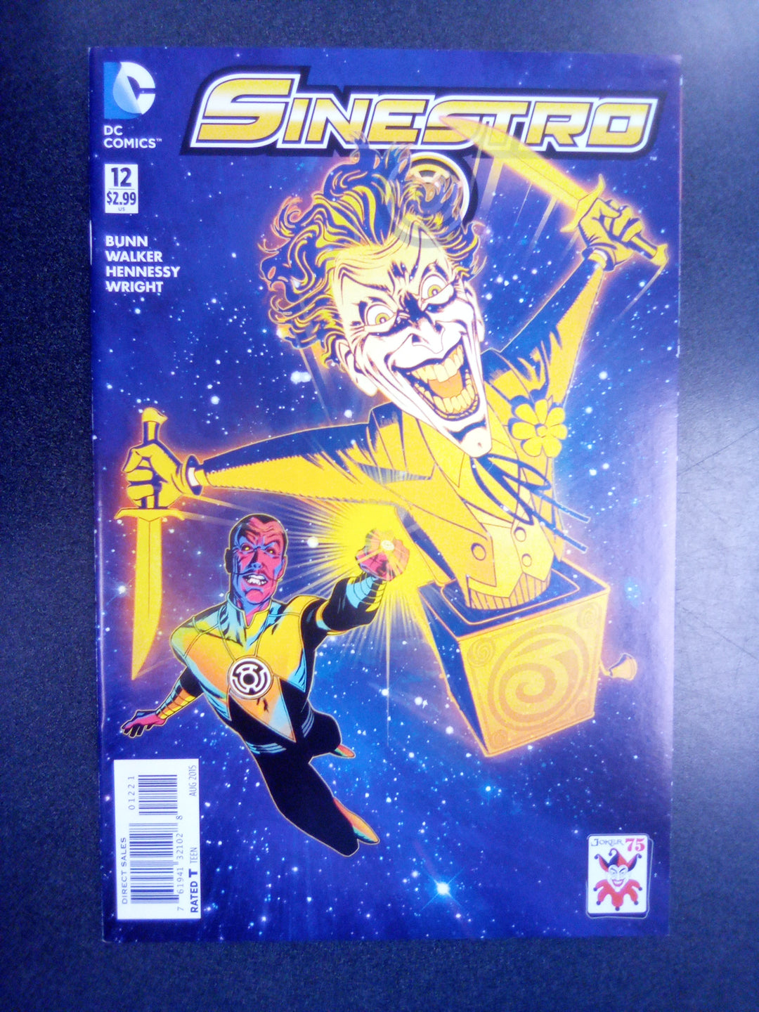 Sinestro #12 (2015) Joshua Middleton Joker Variant NM