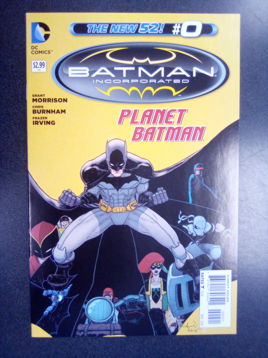Batman Incorporated #0 (2012) Aaron Kuder Variant NM