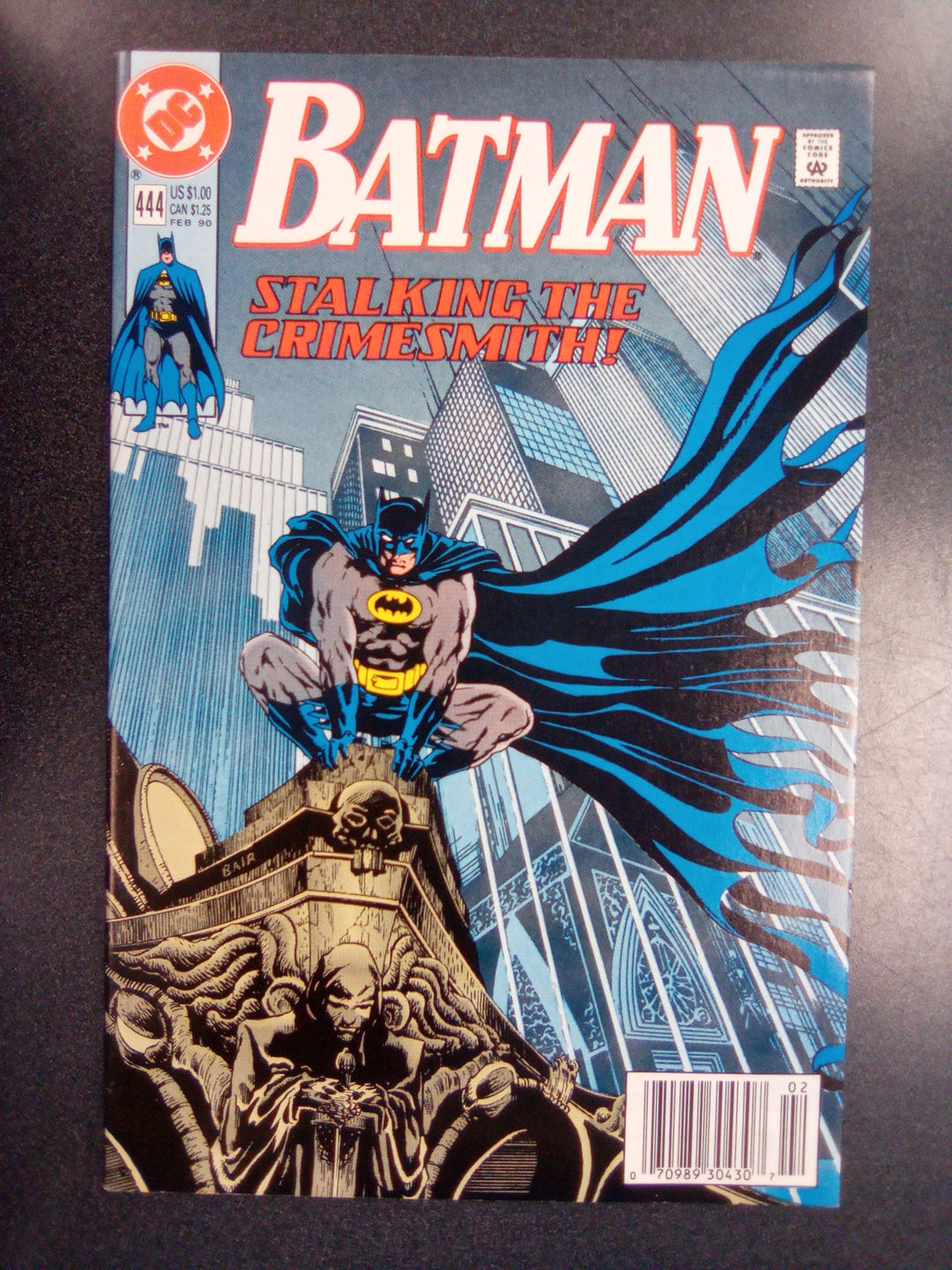 Batman #444 (1990, Newsstand) VF/NM