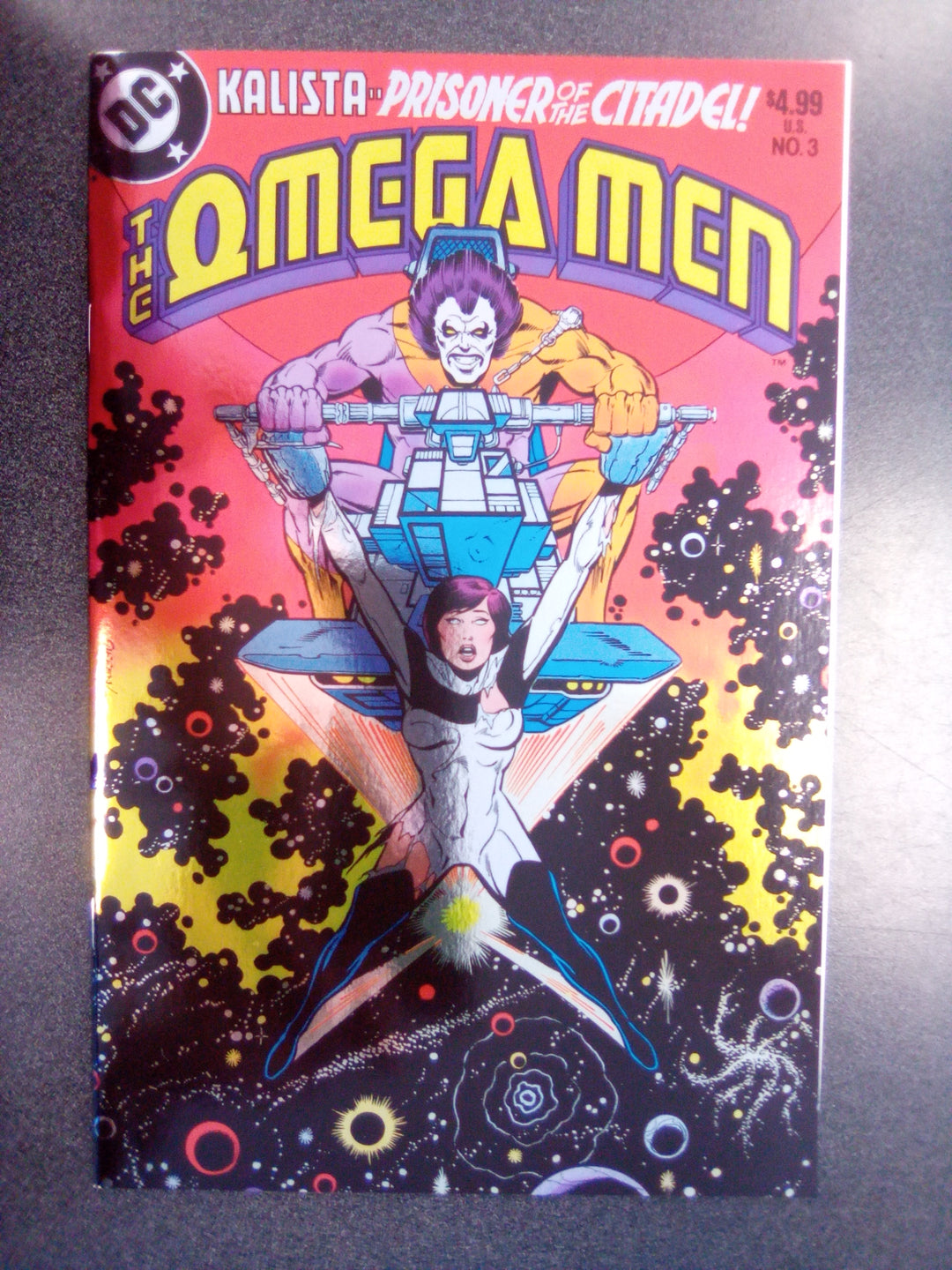 Omega Men #3 Facsimile Edition Cover B Keith Giffen & Mike Decarlo Foil Variant
