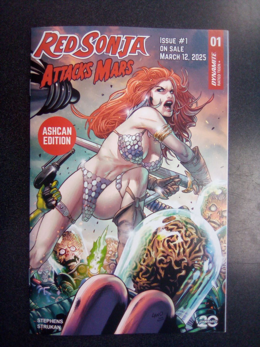 Red Sonja Attacks Mars #1 Ashcan Edition Comicspro Exclusive Cover