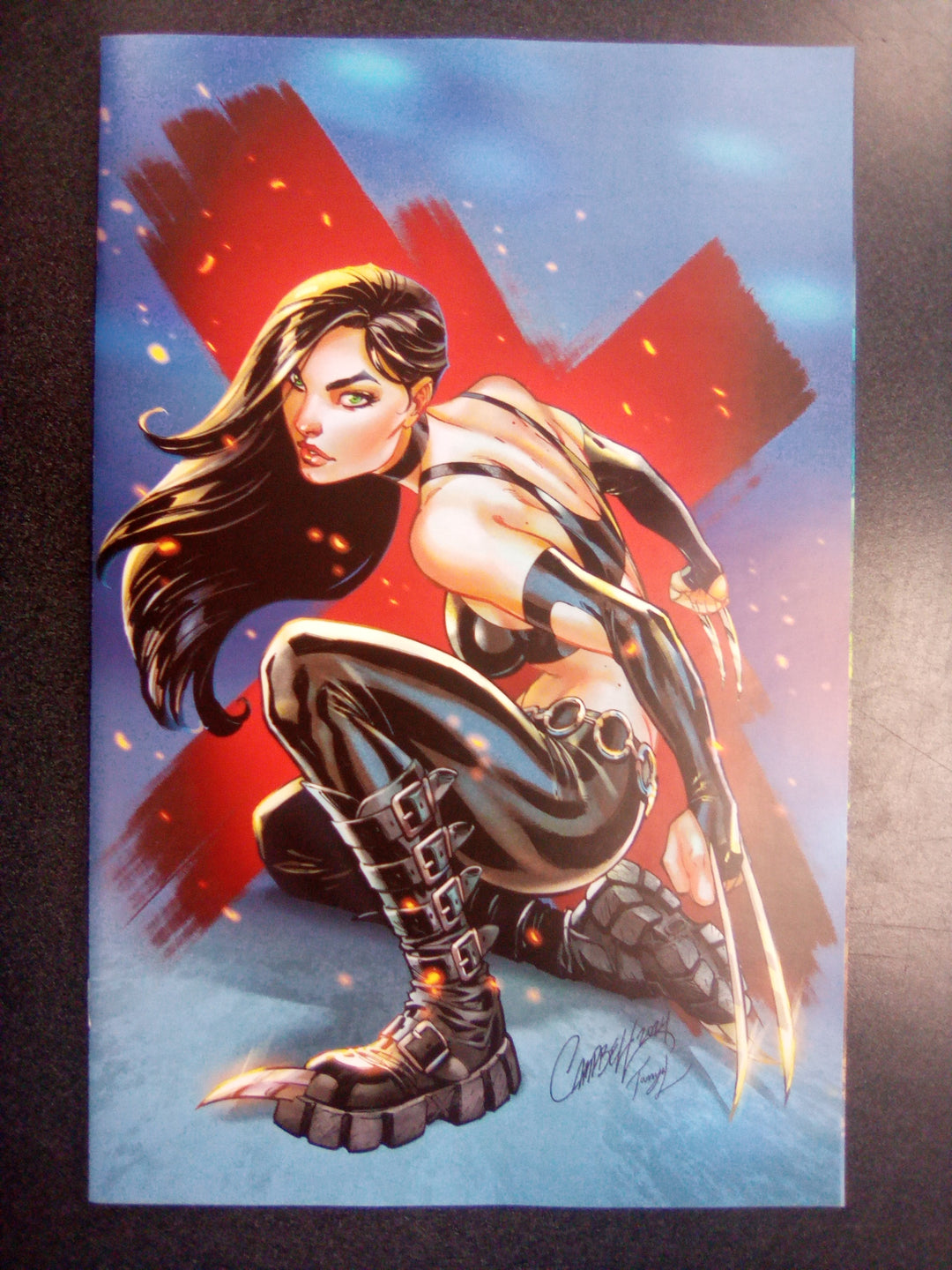 Laura Kinney Wolverine #1 1:100 J. Scott Campbell Virgin Variant