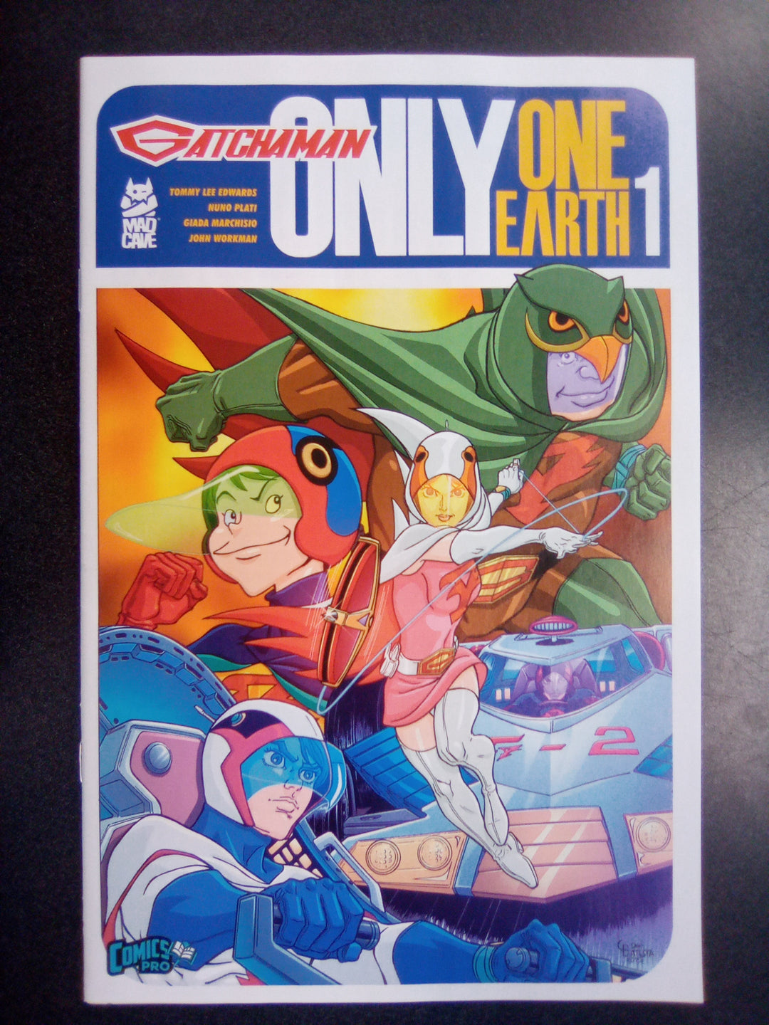 Gatchaman Only One Earth #1 Chris Batista Comicspro Variant