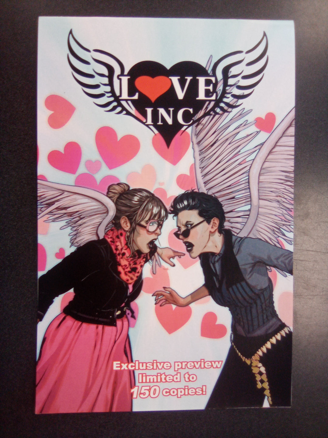 Love Inc - Stone Rebirth Exclusive Preview Flip Comic