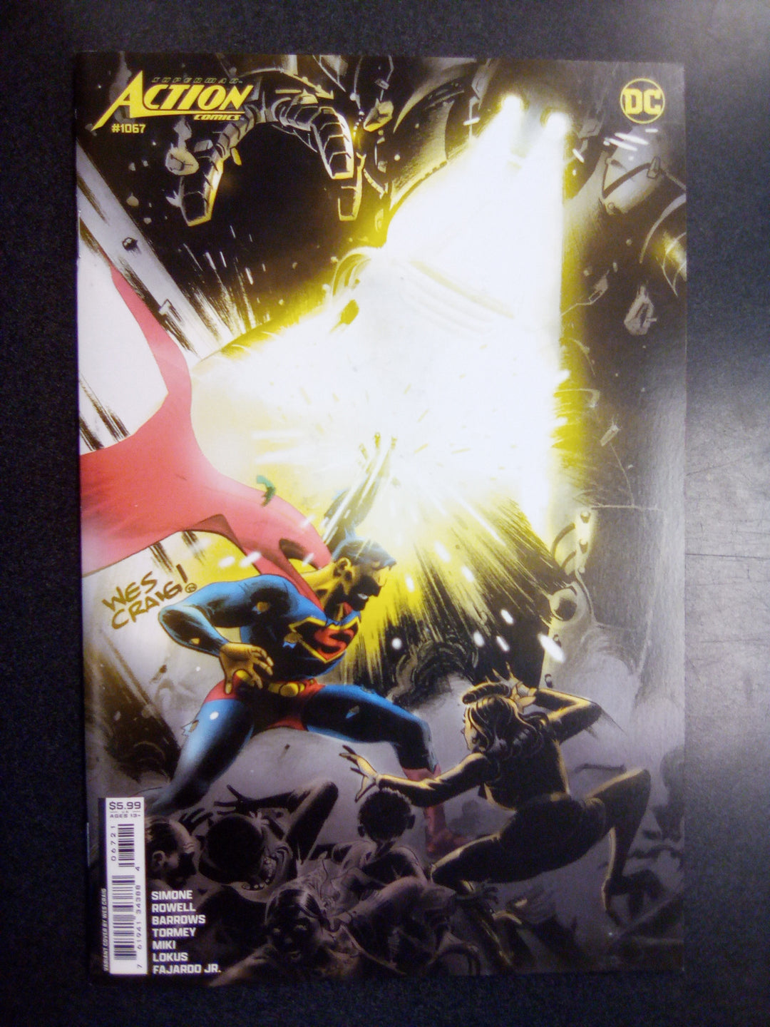 Action Comics #1067 Cover B Wes Craig Card Stock Variant