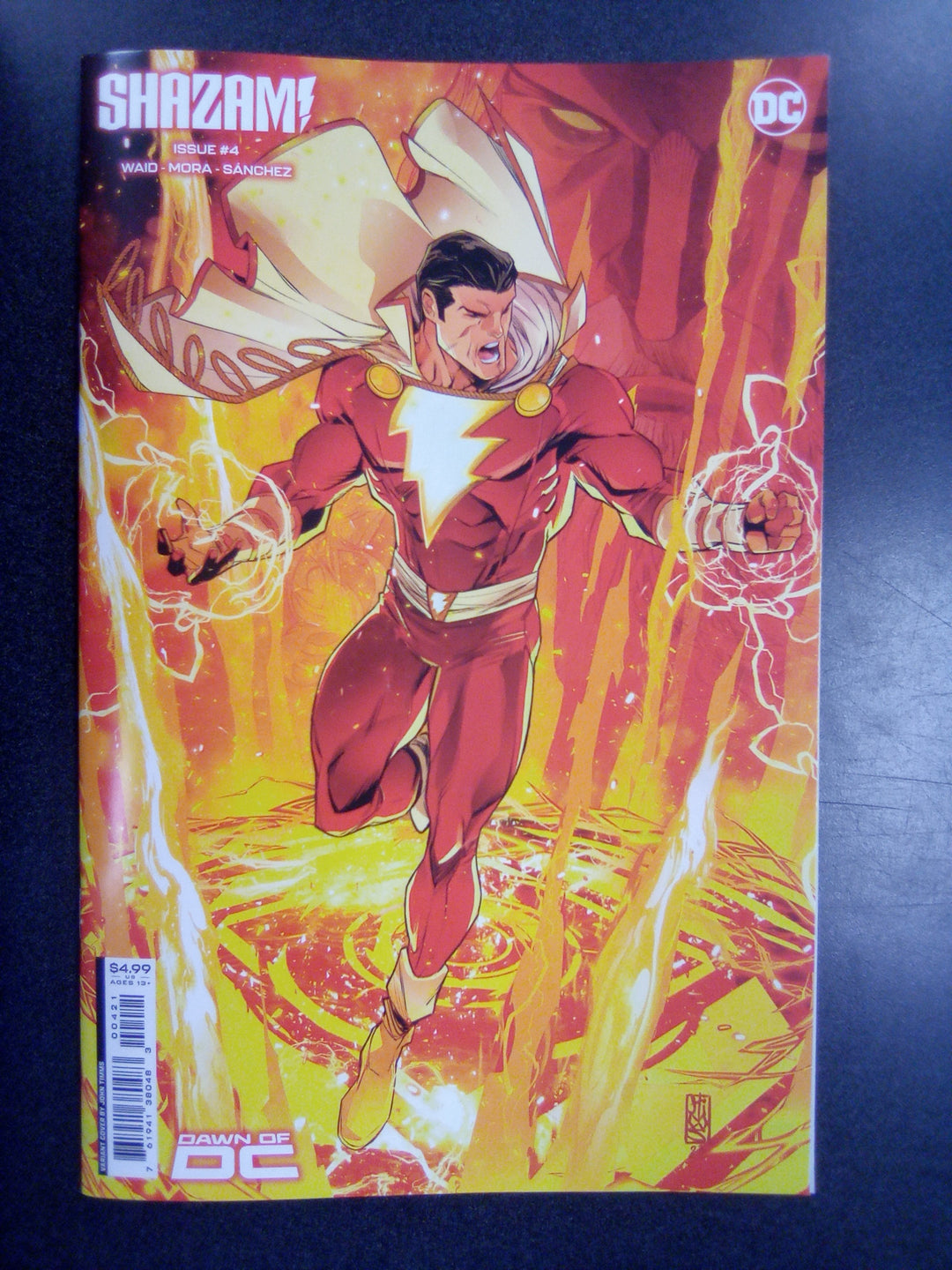 Shazam #4 Cover B John Timms Card Stock Variant