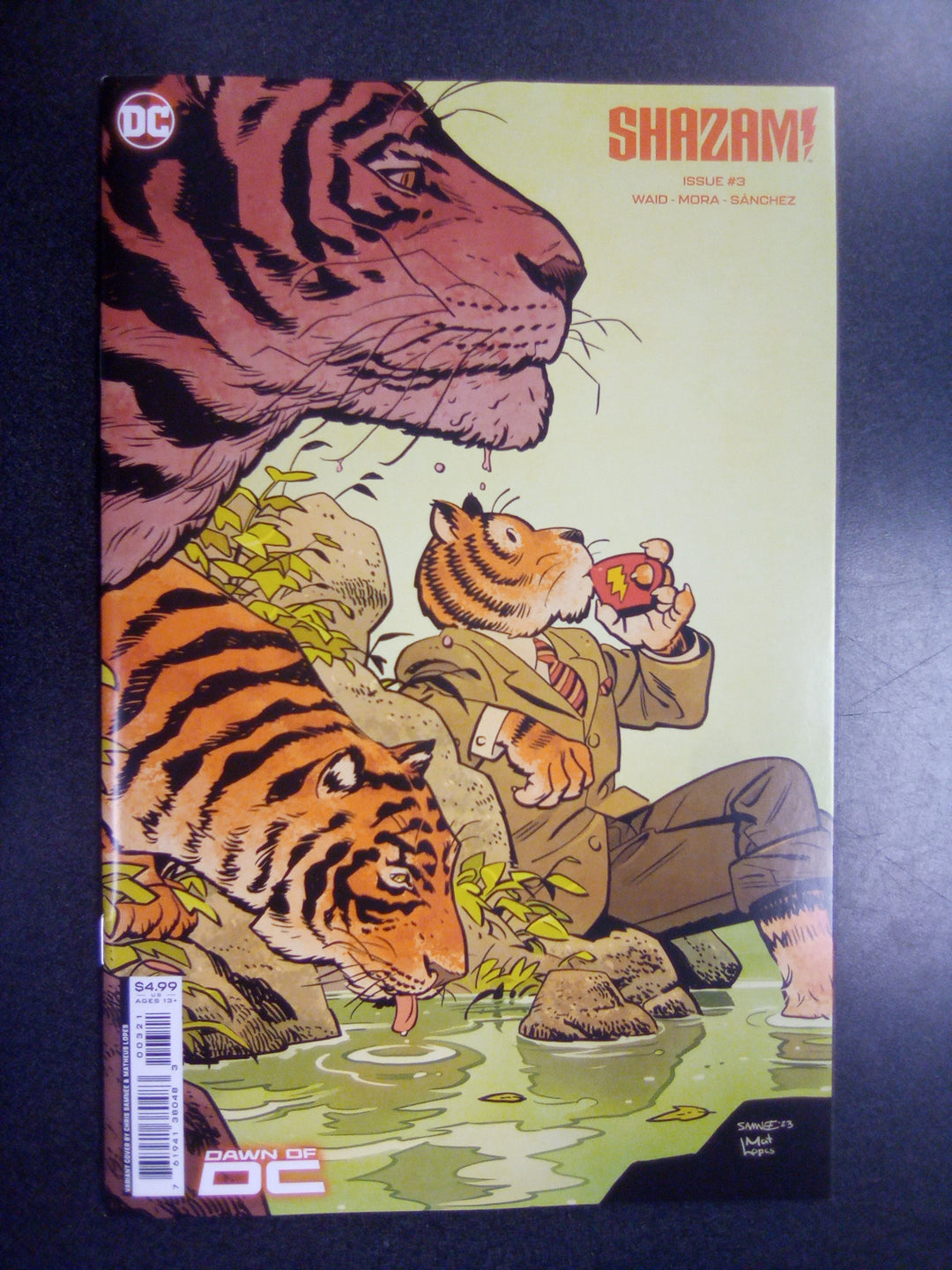 Shazam #3 Cover B Chris Samnee Card Stock Variant