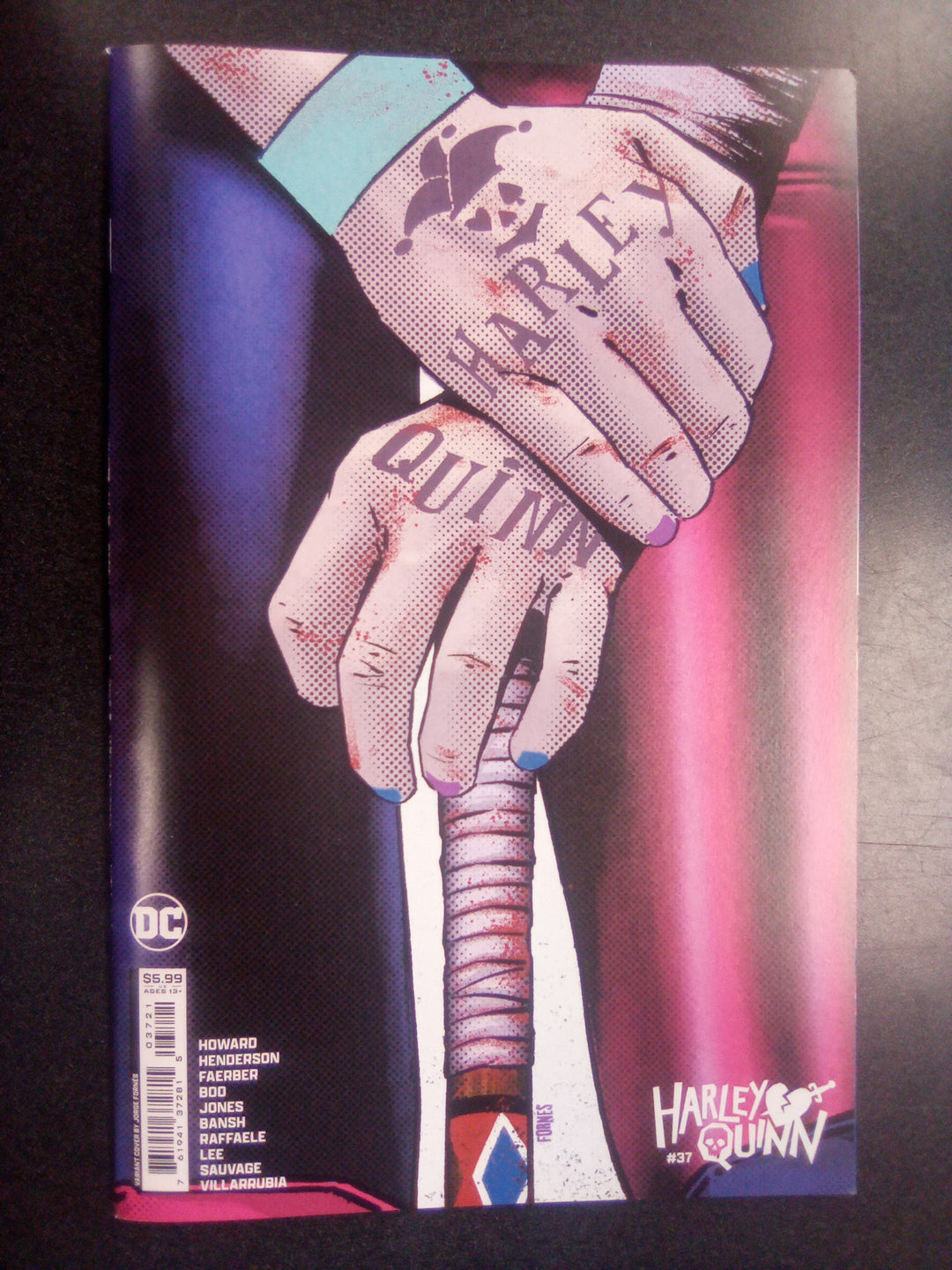 Harley Quinn #37 Cover B Jorge Fornes Card Stock Variant