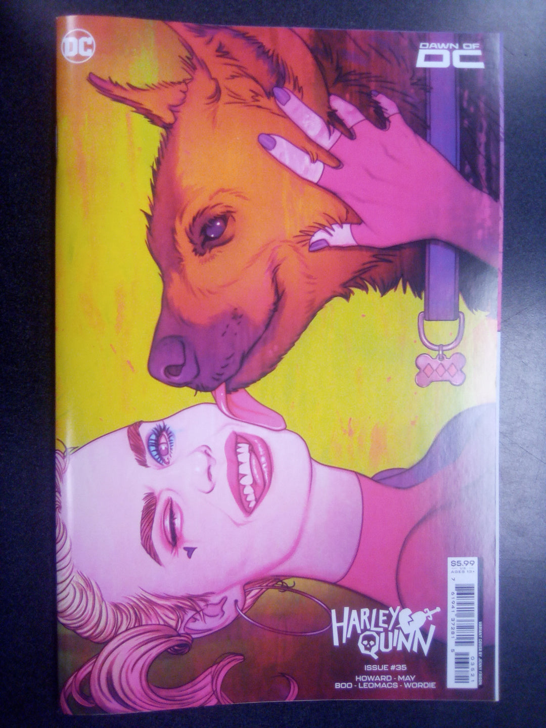Harley Quinn #35 Cover B Jenny Frison Card Stock Variant
