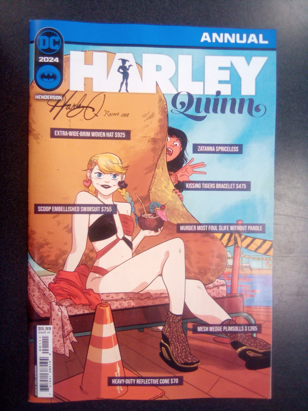 Harley Quinn 2024 Annual #1 (One Shot) Cover A Erica Henderson