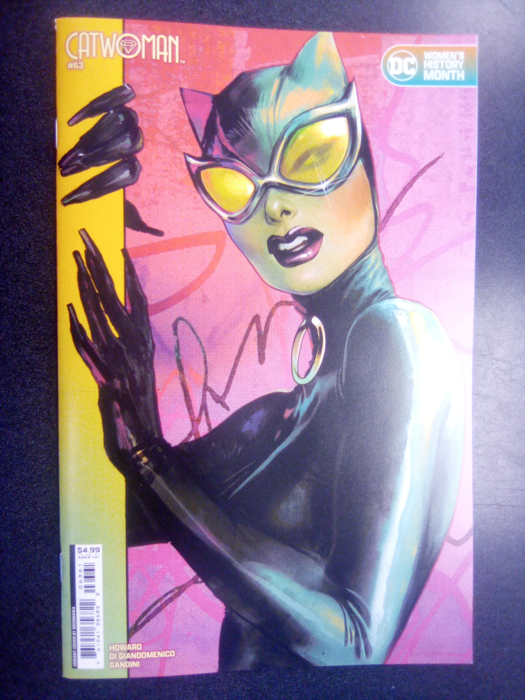 Catwoman #63 Cover D Sozomaika Womens History Month Card Stock Variant