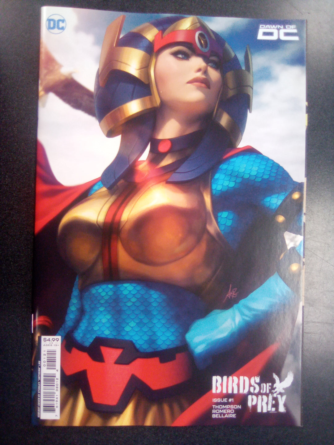Birds Of Prey #1 Cover B Stanley Artgerm Lau Card Stock Variant