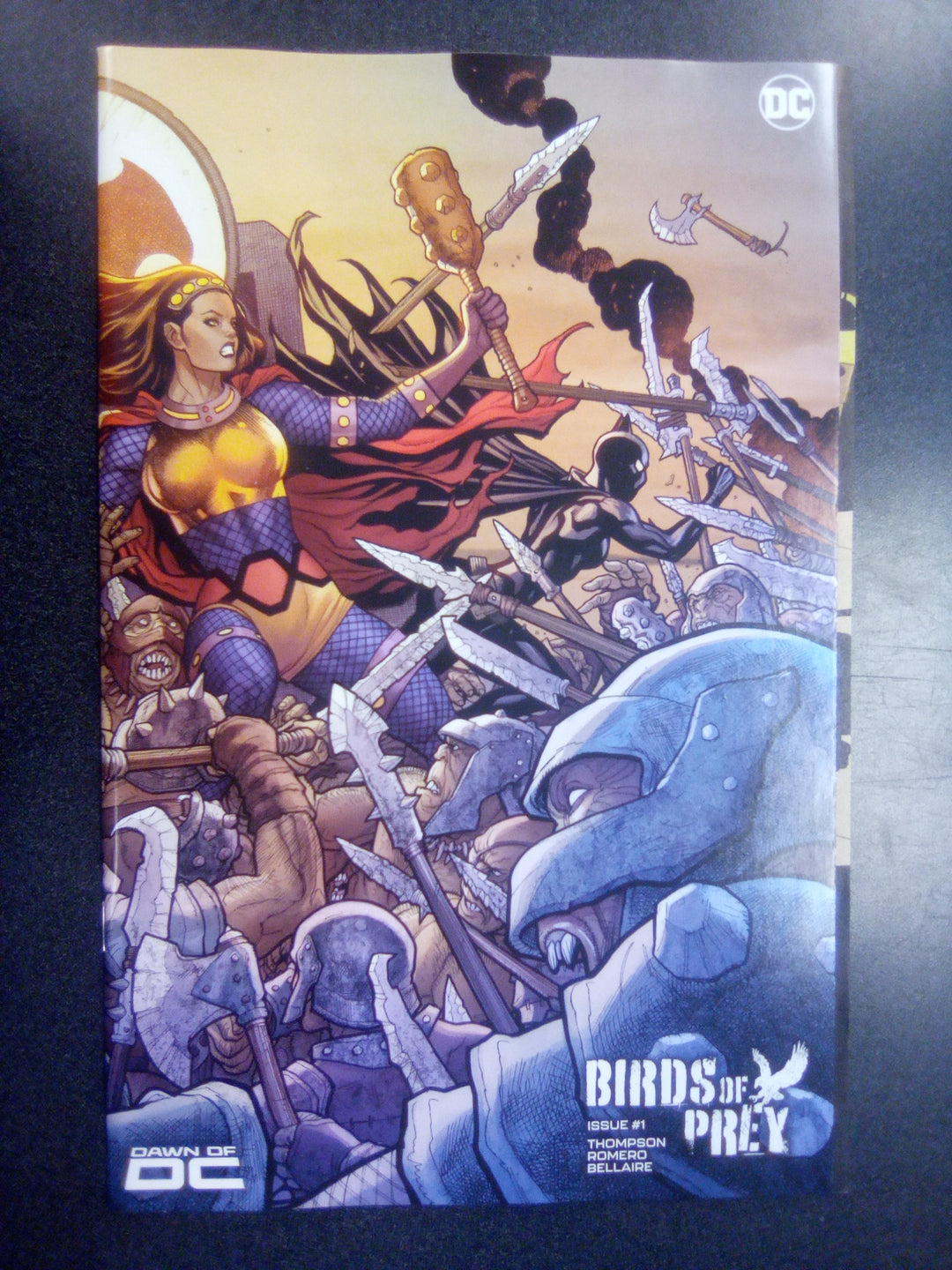 Birds Of Prey #1 Cover E Frank Cho Triptych Gatefold Variant