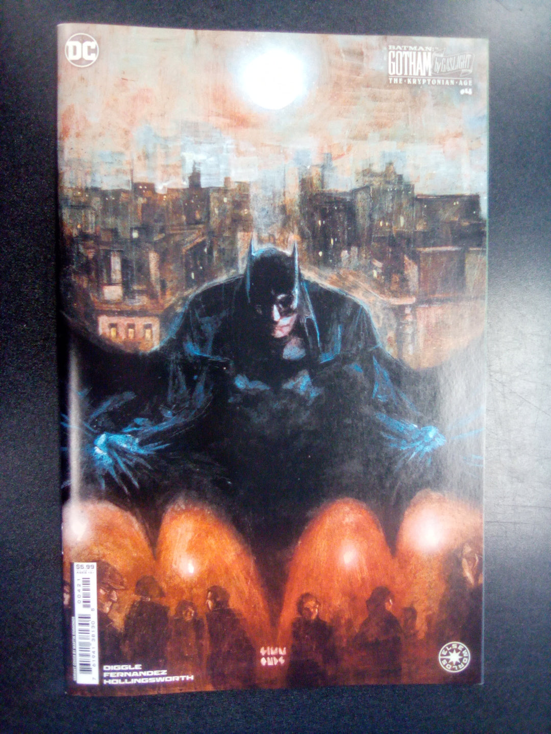 Batman Gotham By Gaslight The Kryptonian Age #4 (Of 12) Cover B Martin Simmonds Card Stock Variant