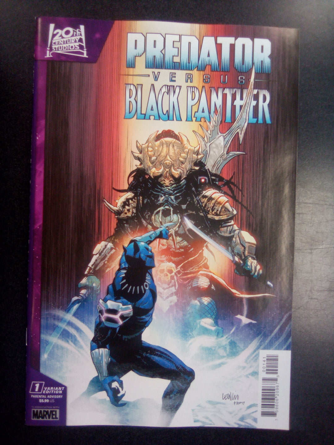 Predator vs Black Panther #1 (Of 4) Leinil Yu Variant