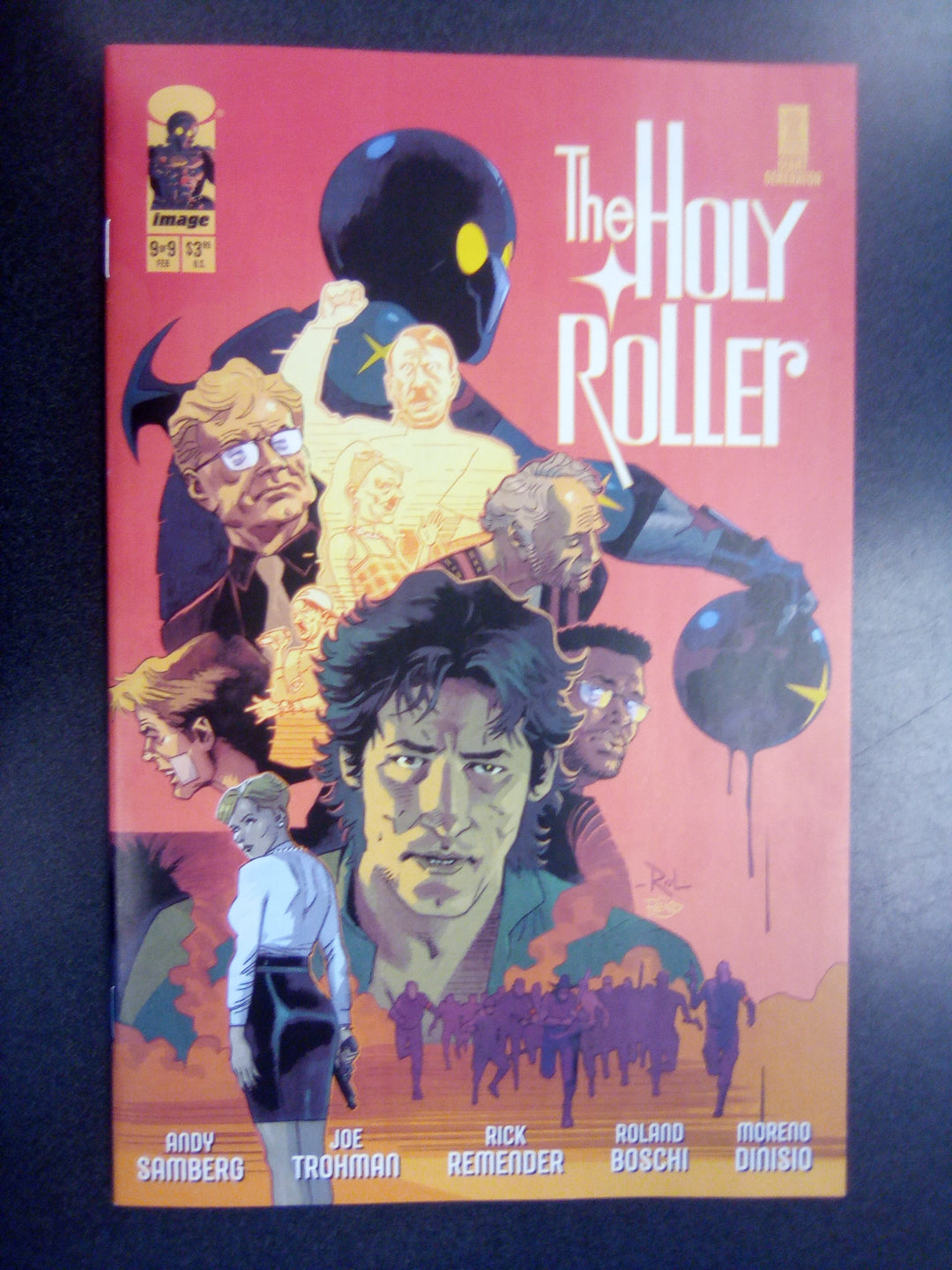 Holy Roller #9 (Of 9) Cover A Roland Boschi & Moreno Dinisio