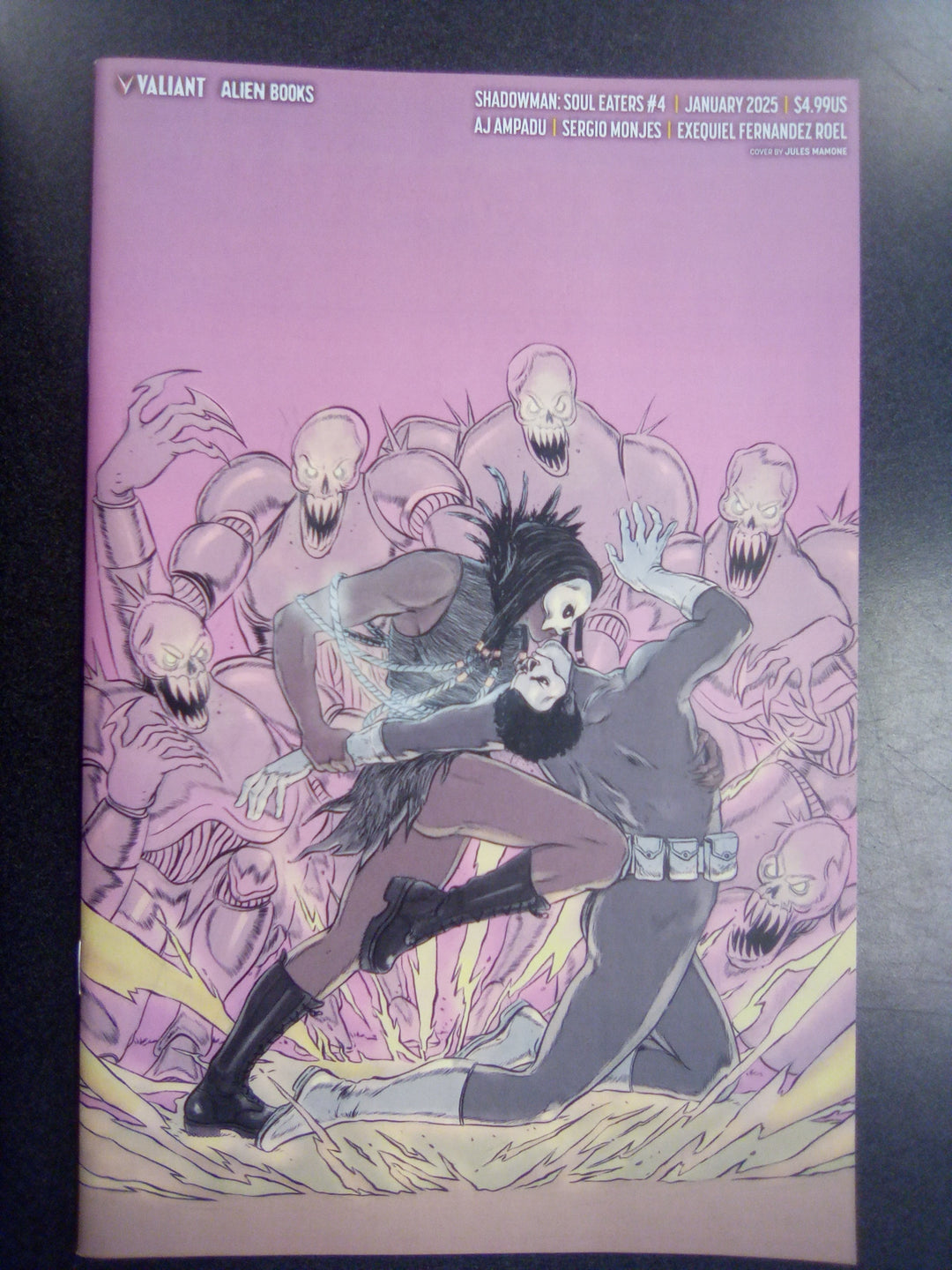 Shadowman Soul Eaters #4 (Of 4) Cover D Mamone Virgin