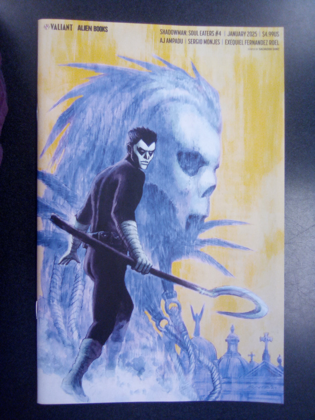 Shadowman Soul Eaters #4 (Of 4) Cover C Sanz Virgin