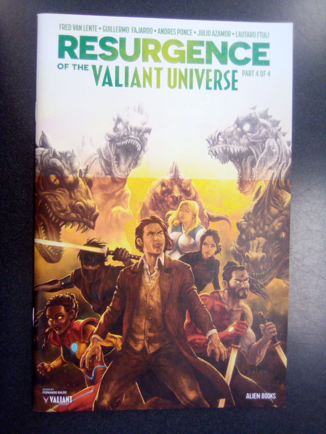 Resurgence of the Valiant Universe #4 (Of 4) Cover A Baldo