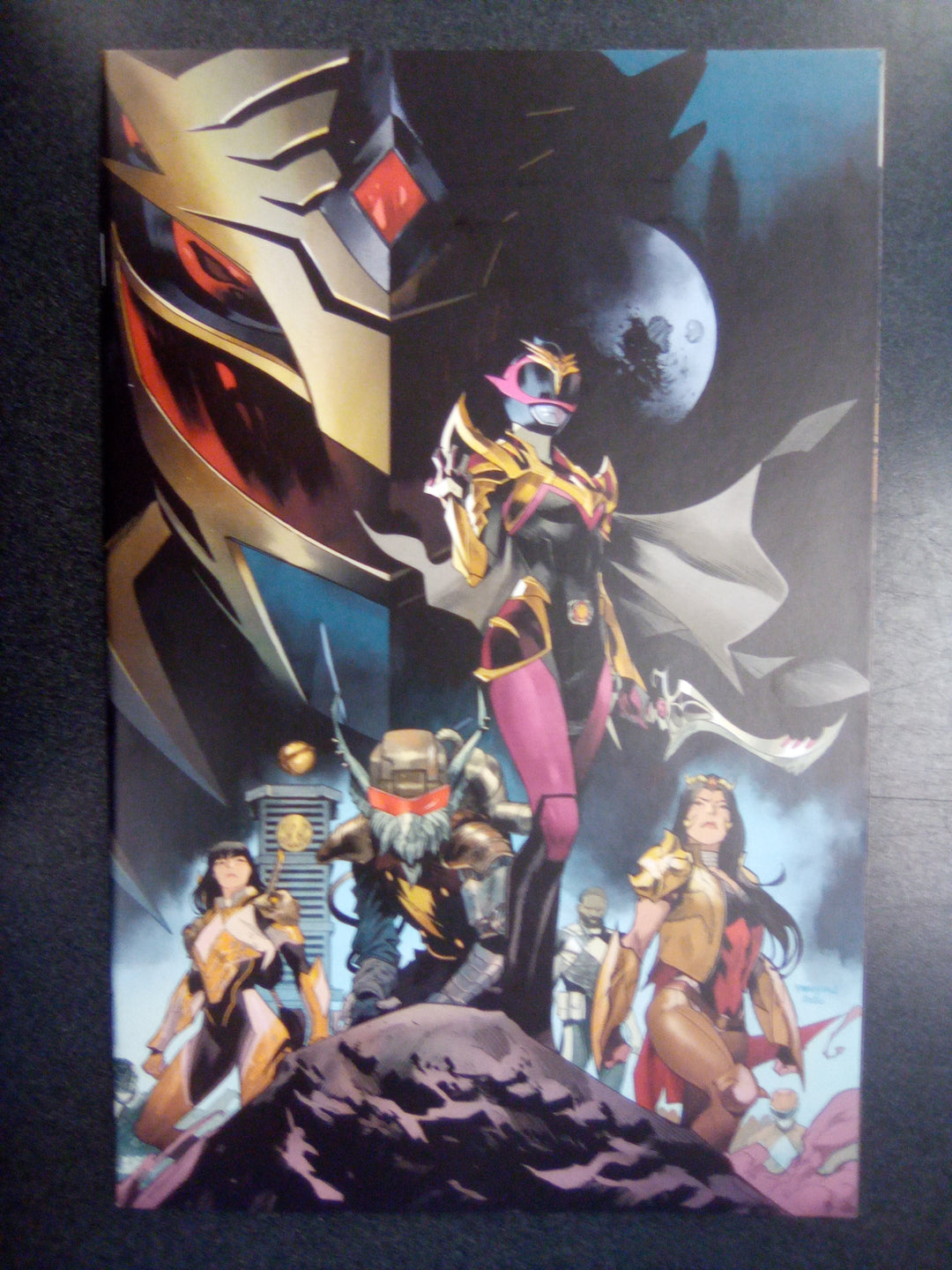 Power Rangers Drakkon New Dawn #1 1:10 Dan Mora Virgin Variant