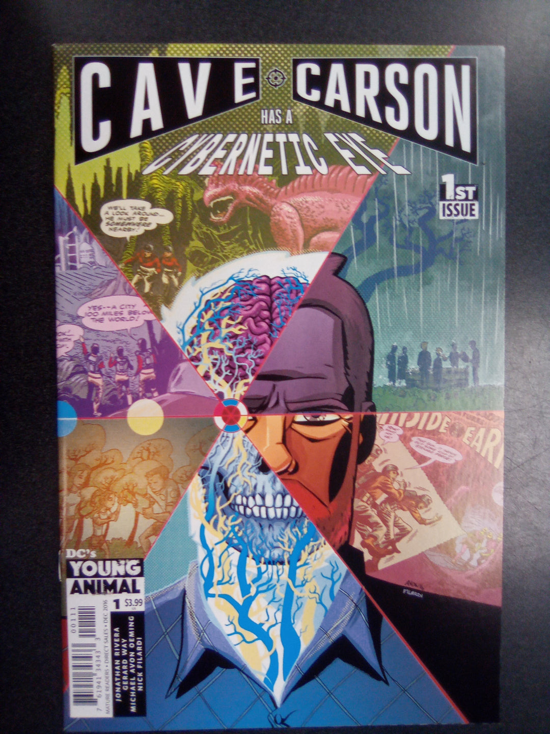 Cave Carson Has A Cybernetic Eye #1 Cover A