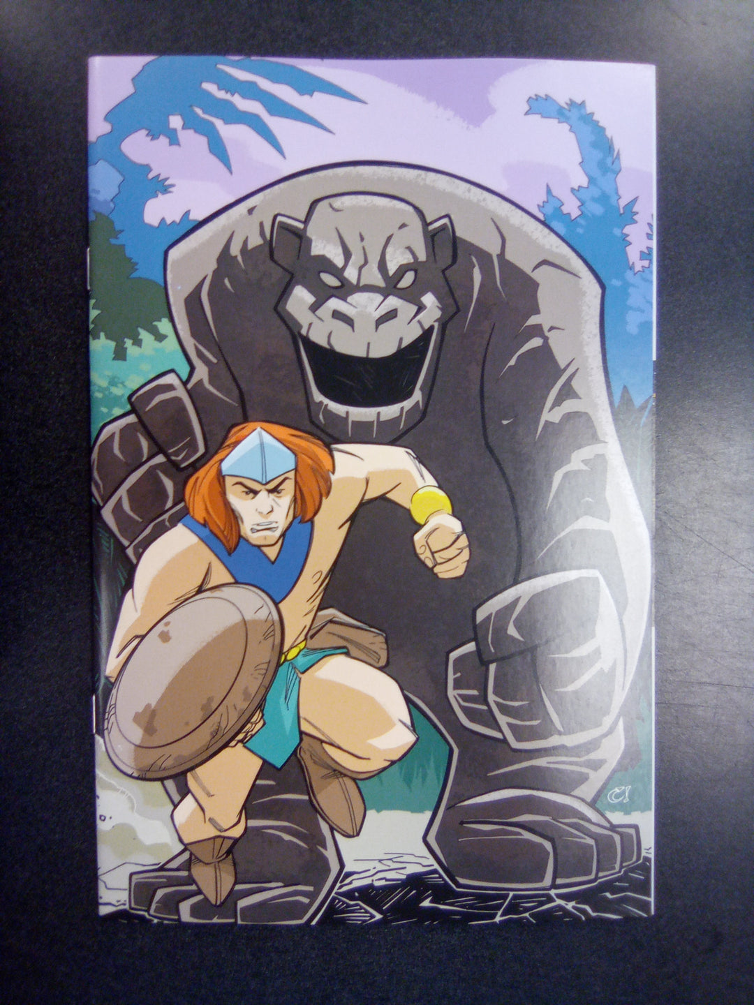 Herculoids #1 Cover T 1:25 Rousseau Development Art Virgin Variant