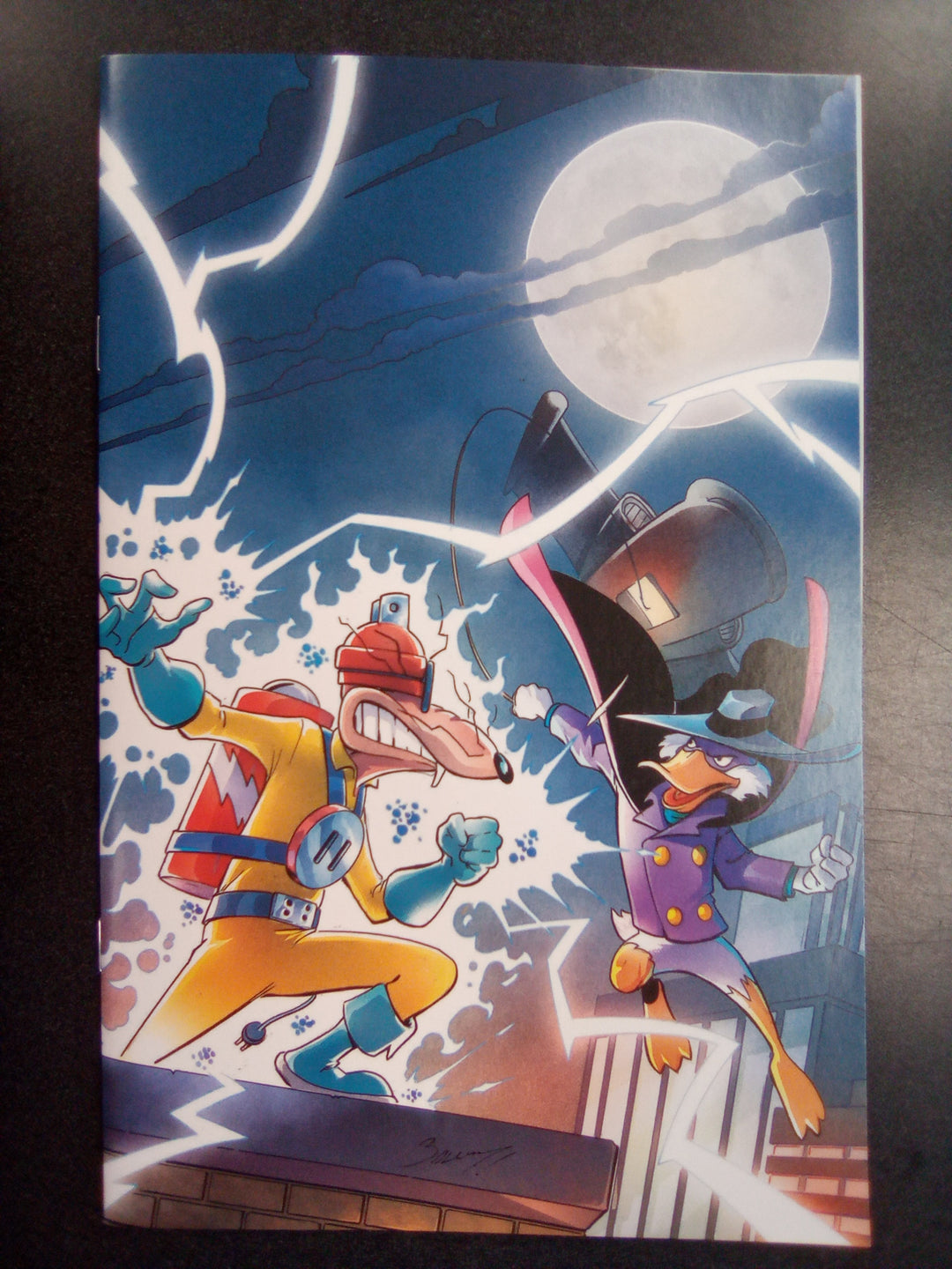 Darkwing Duck #1 Cover T 1:40 Bagley Virgin Variant