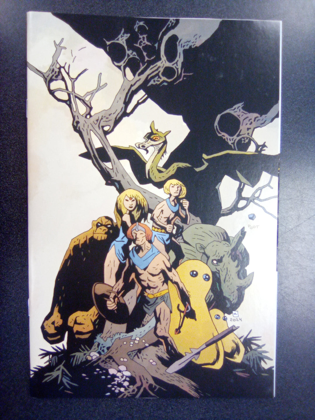Herculoids #1 Cover V 1:40 Mignola Virgin Variant