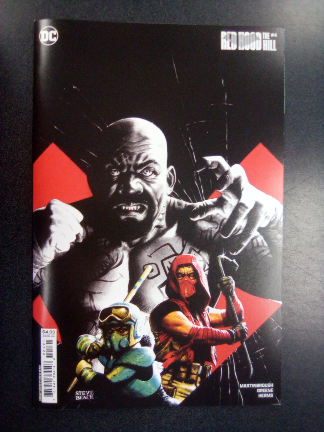 Red Hood The Hill #4 (Of 6) Cover B Steve Beach Card Stock Variant