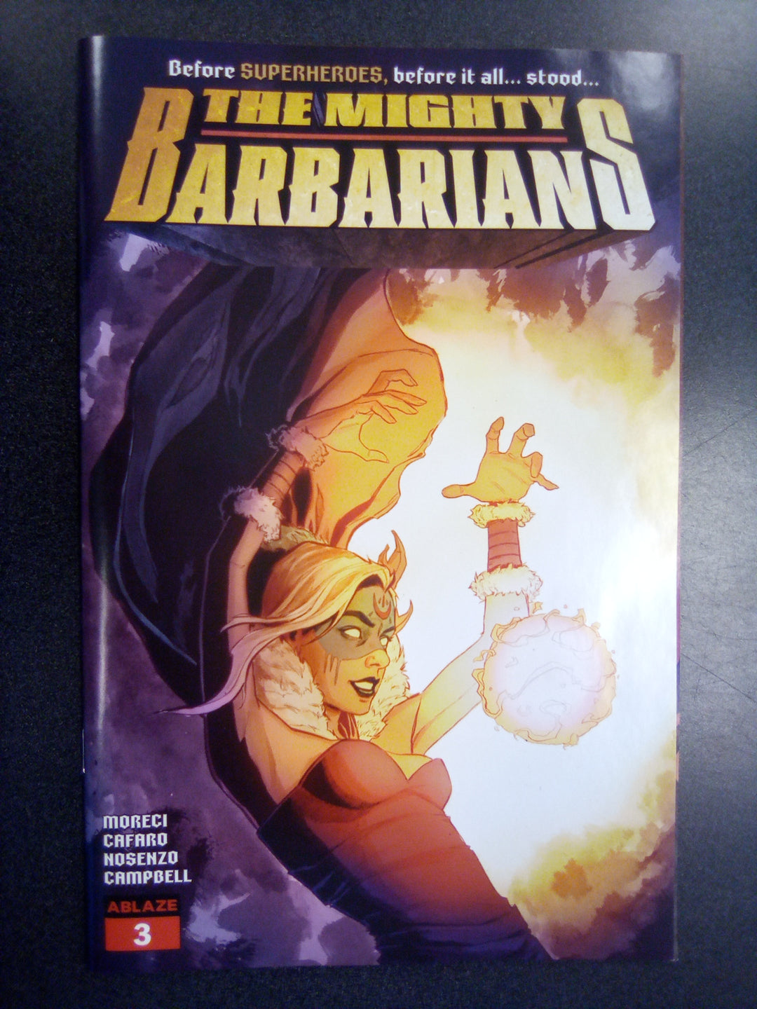 Mighty Barbarians #3 Cover A Yarski
