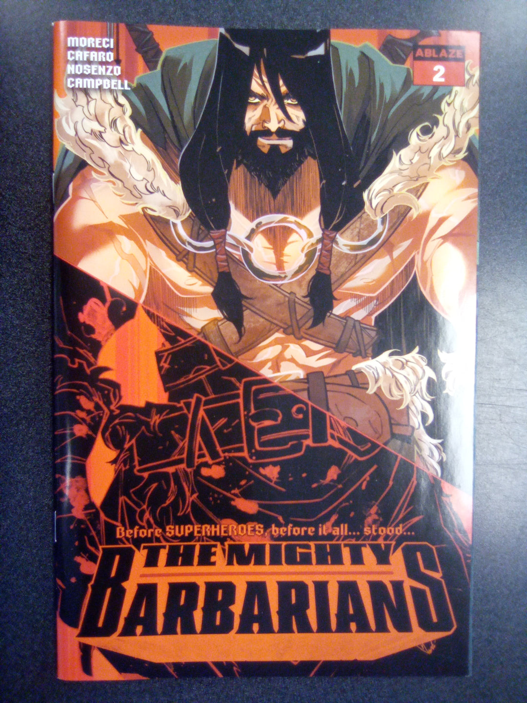 Mighty Barbarians #2 Cover A Durso