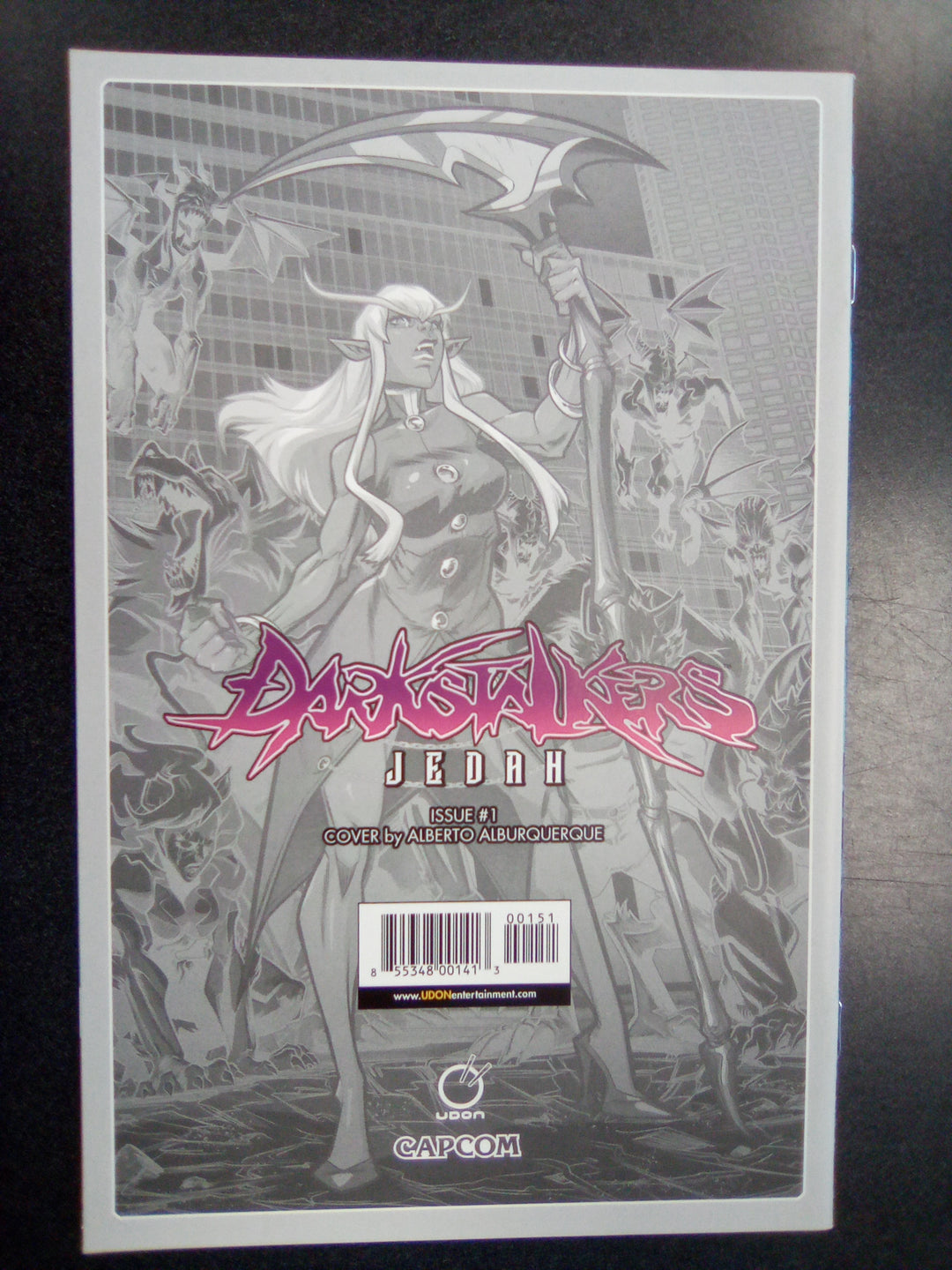 Darkstalkers Jedah #1 Alberto Alburquerque Secret Variant