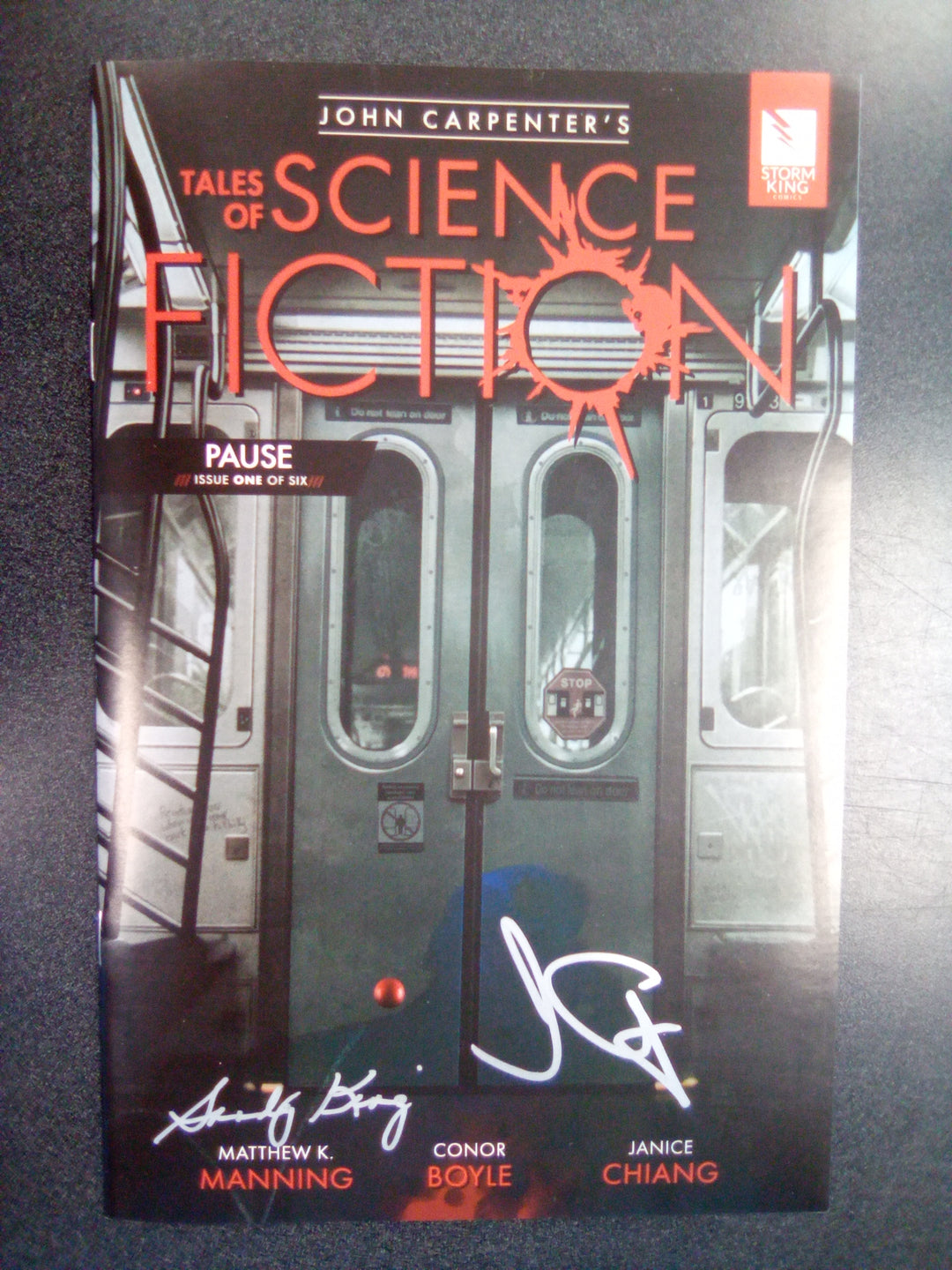 John Carpenter's Tales of Science Fiction Pause #1 Signed
