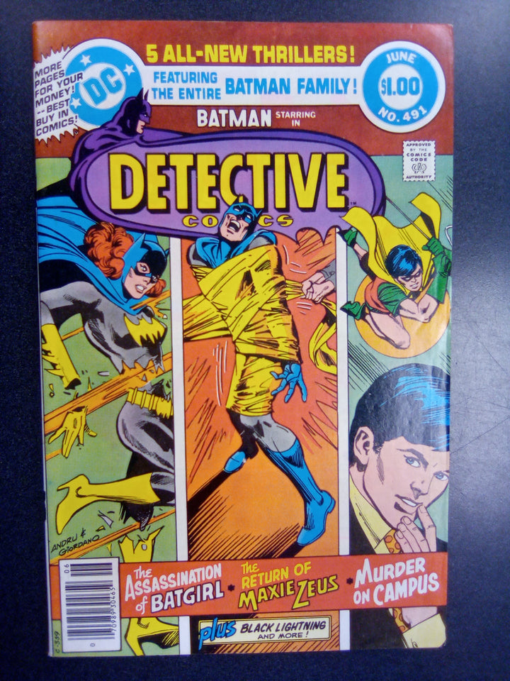 Detective Comics #491 (1980, Newsstand) VF/NM