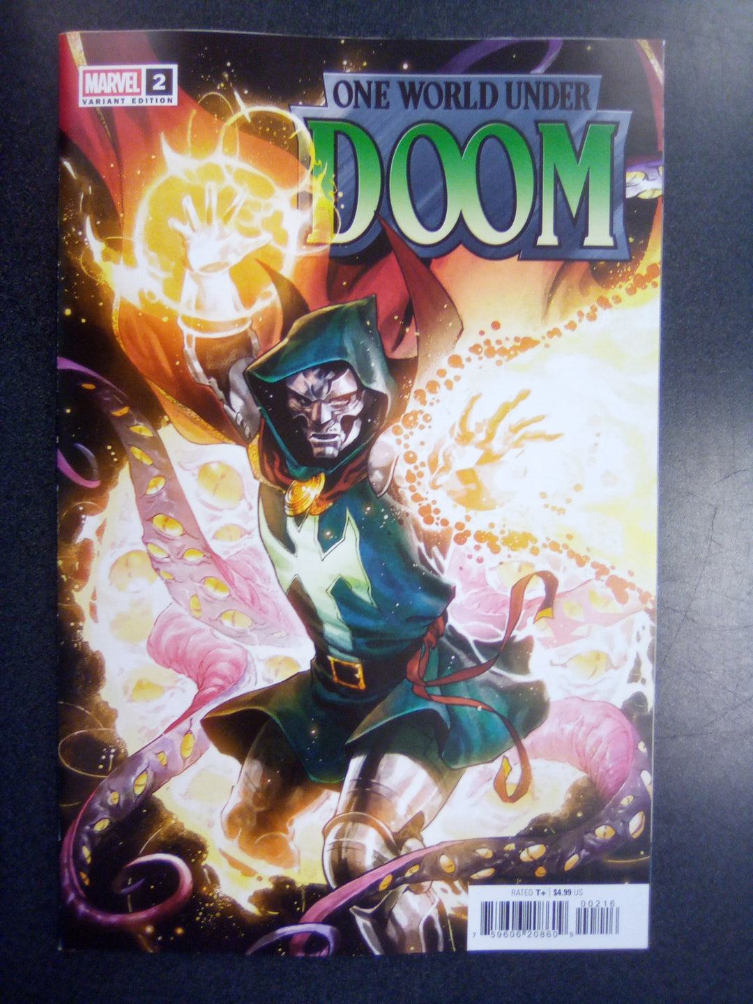 One World Under Doom #2 (Of 9) 25 Copy Variant Edition Jerome Opena Variant
