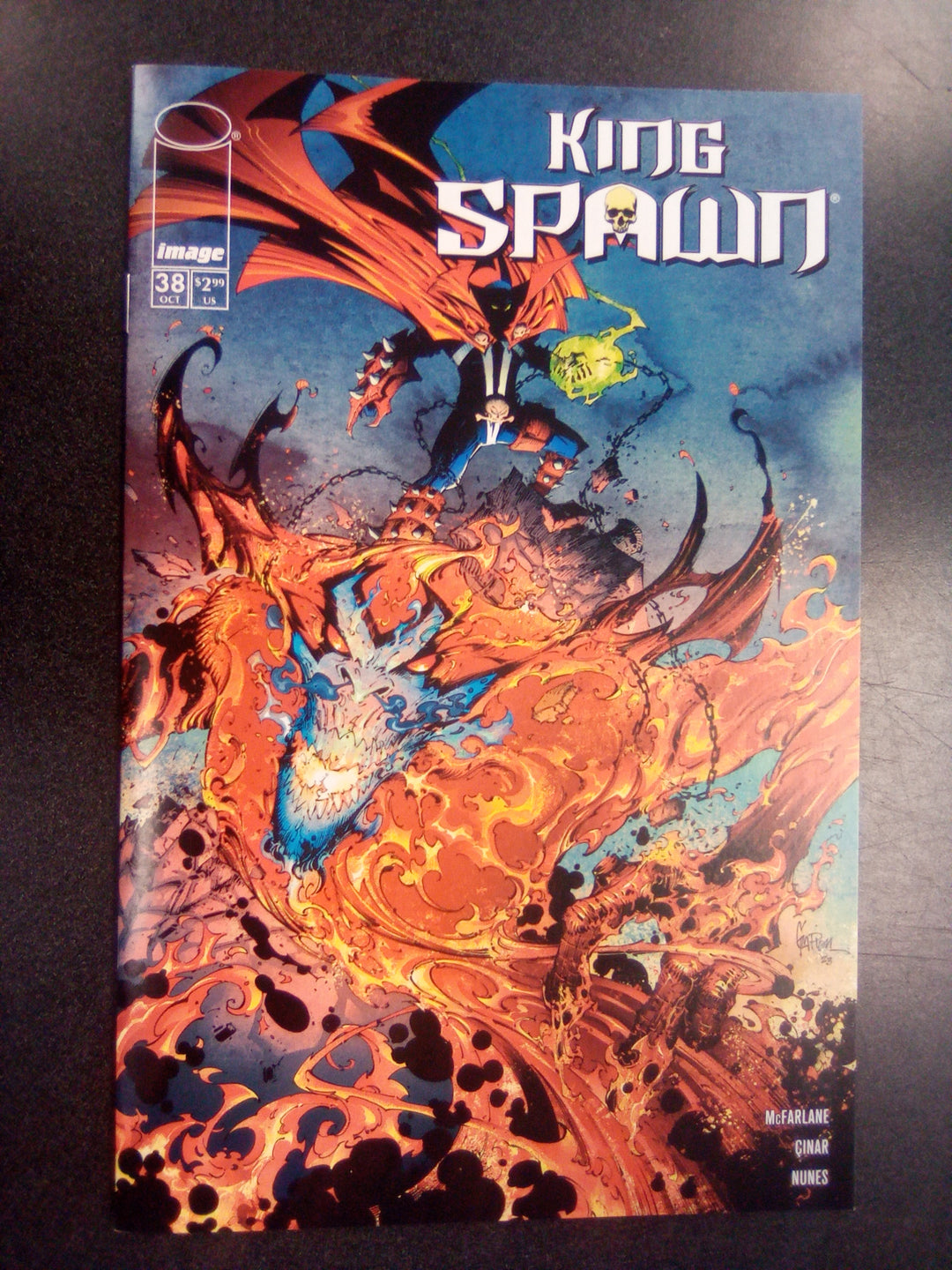 King Spawn #38 Cover B Jonathan Glapion Variant