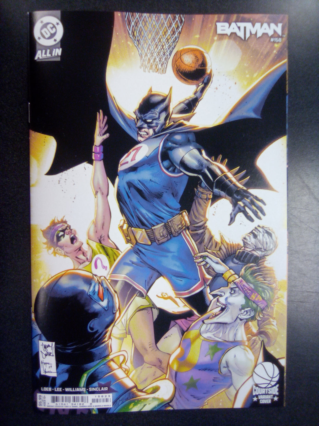 Batman #158 Cover G Tony S Daniel Courtside Card Stock Variant