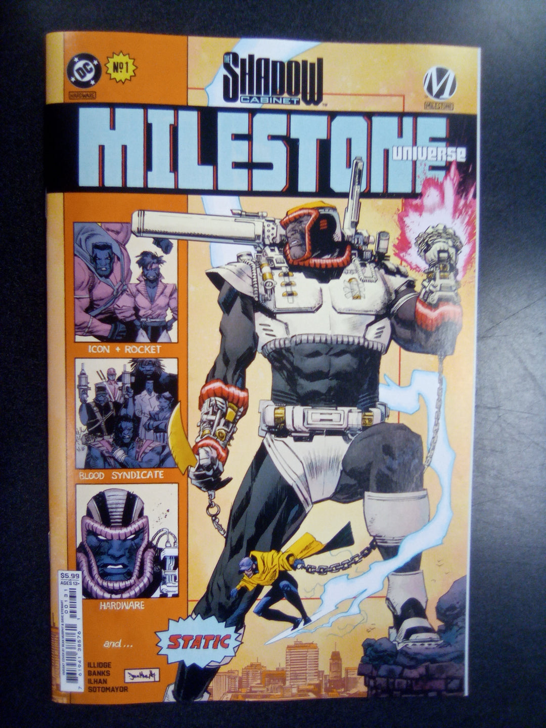 Milestone Universe The Shadow Cabinet #1 (Of 4) Cover C Sean Gordon Murphy Card Stock Variant