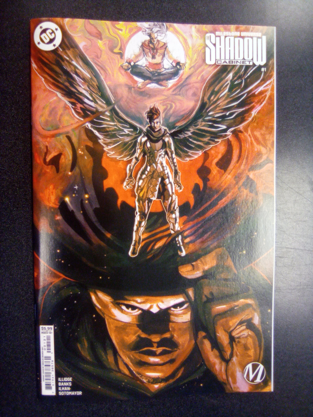 Milestone Universe The Shadow Cabinet #1 (Of 4) Cover B Nikolas Draper-Ivey Card Stock Variant