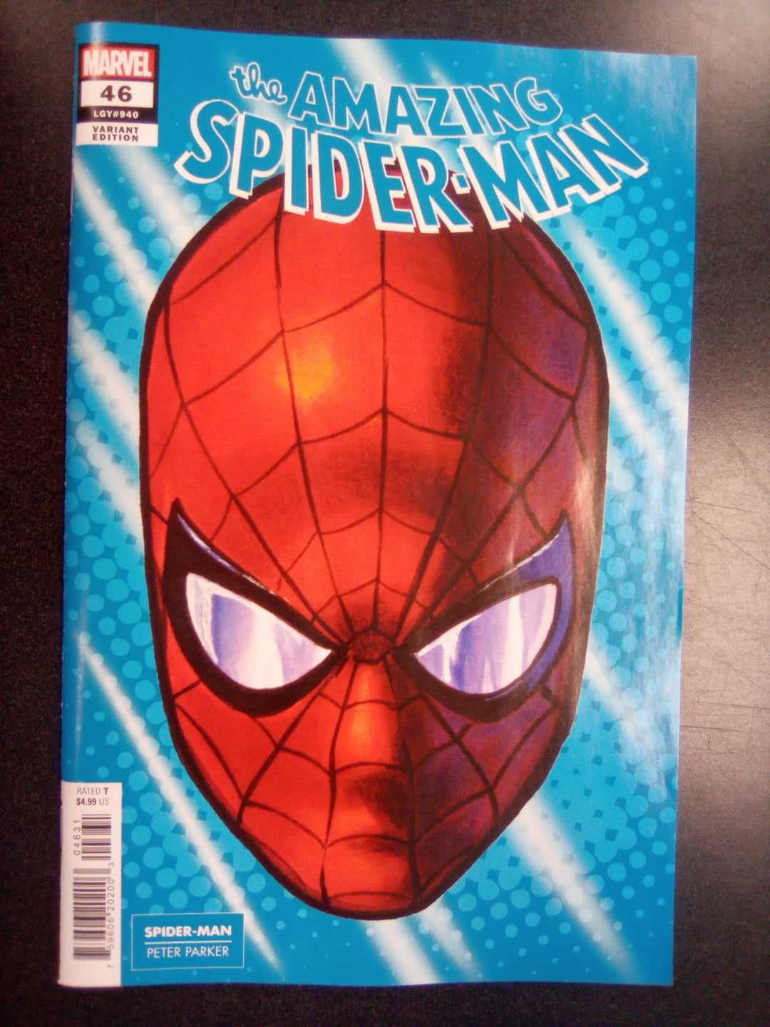 Amazing Spider-Man #46 Mark Brooks Headshot Variant