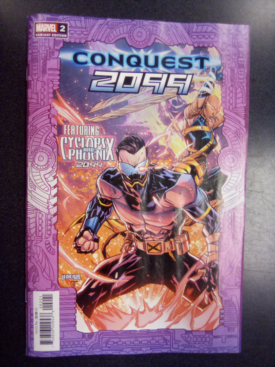 Conquest 2099 #2 Ken Lashley Frame Variant