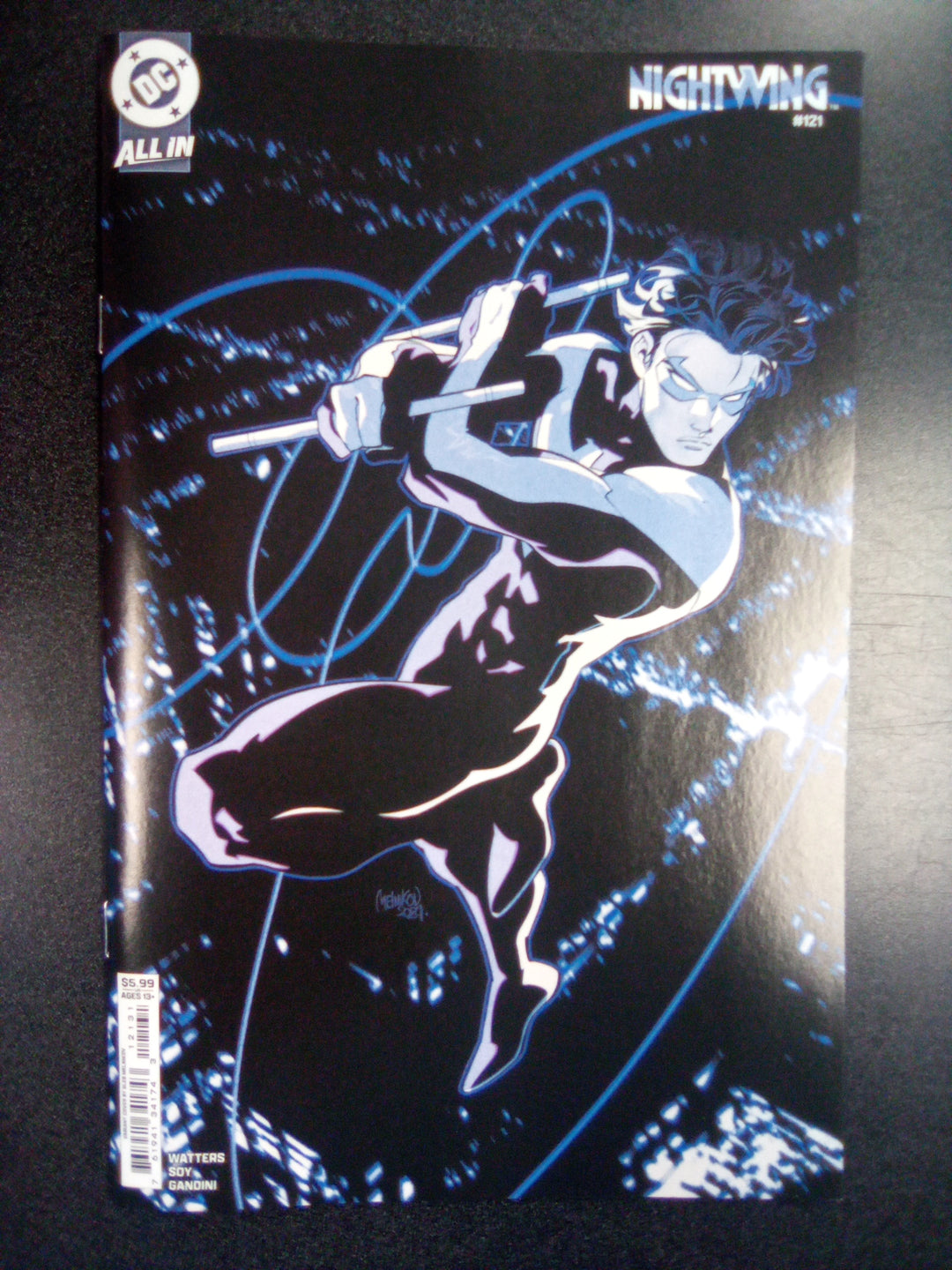 Nightwing #121 Cover C Gleb Melnikov Card Stock Variant