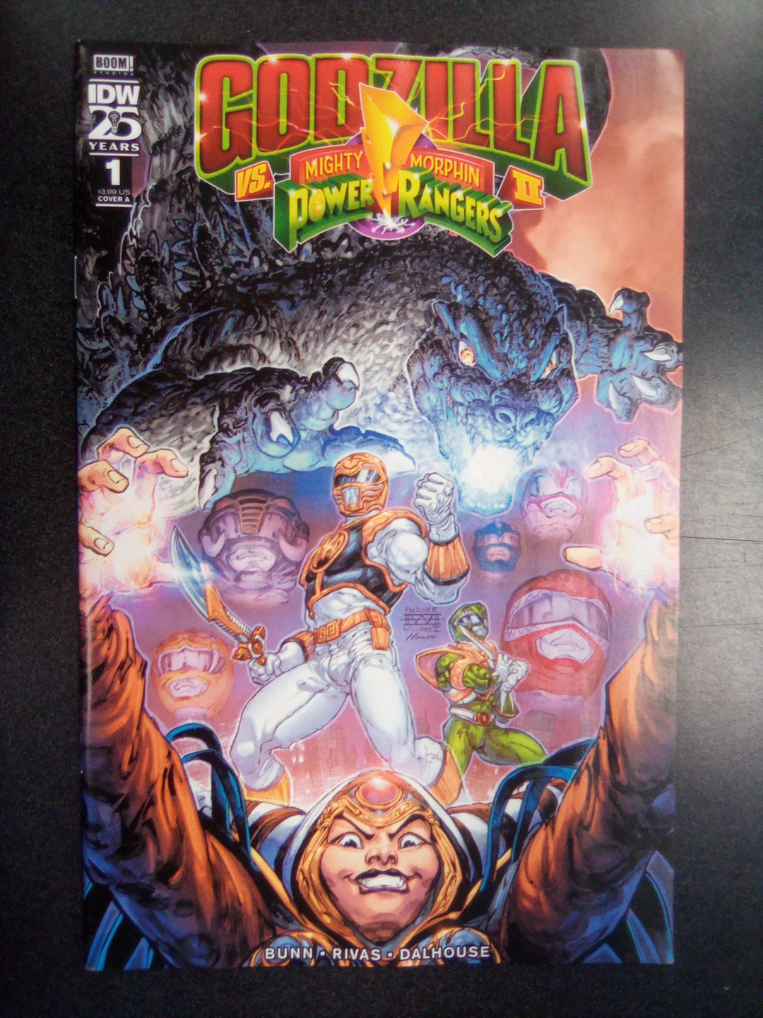 Godzilla vs The Mighty Morphin Power Rangers II #1 Cover A (Williams II)